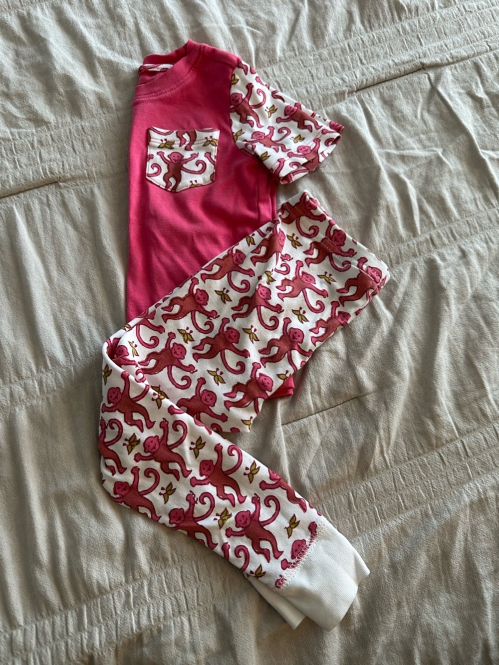 Roberta Roller Rabbit Monkey Pajama Set - Picture 2 of 6